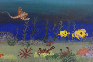 Underwater Wall Mural